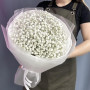 Букет из 5 белых гипсофил